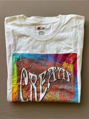 vintage 2005 Cream Reunion Tour Tee